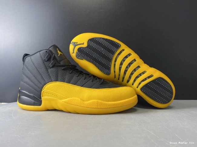 Gold 130690-070 Jordan Retro University Air Black 12 0704